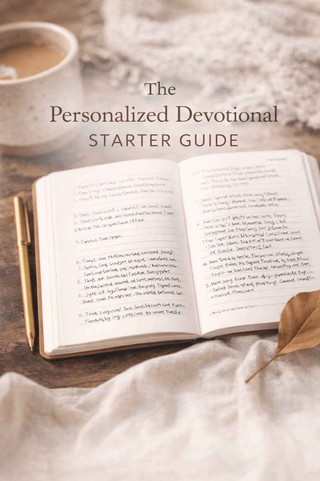 What Is a Personalized Devotional?